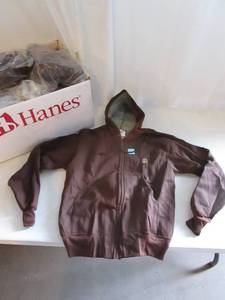 Brown Fleece Hooded Sweatshirt