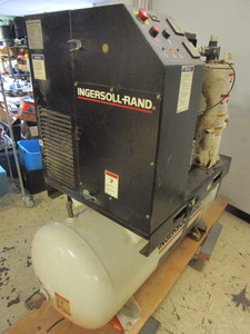 lot 102 image: INGERSOLL-RAND AIR COMPRESSOR