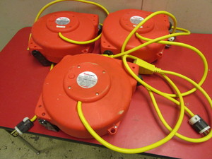 lot 139 image: REEL-WORKS 40 12AWG CORD REELS