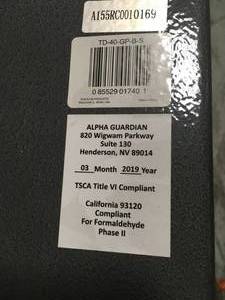 lot 20 image: STACK-ON 36-40 Gun Total Defense Safe with Biometric Lock in Grey Pebble CUSTOMER RETURN SEE PICS