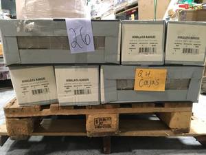lot 26 image: 24 CASES OF MSI Himalaya Kangri Ledger Panel 6.29 in. x 16.53 in. Matte Porcelain Wall Tile (10.108 sq. ft.case) CUSTOMER RETURNS SEE PICS