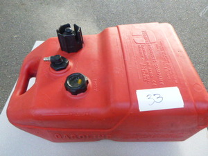 lot 33 image: Gas Can