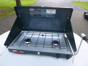 lot 44 image: Coleman 2 Burner Propane Stove