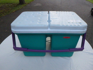 lot 49 image: Rubbermaid Cooler
