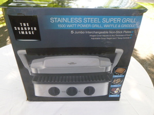 lot 64 image: Stainless Steel Super Grill