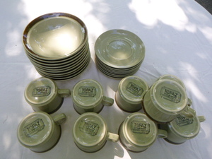 lot 85 image: Bowl, Cup, Saucer Set
