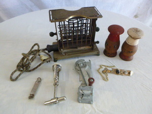 lot 101 image: Antique Toaster and Miscellaneous Items
