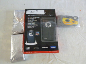 lot 104 image: RCA Digital Camcorder, Kodak Advantix Switchable