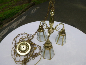 lot 128 image: Brass Light
