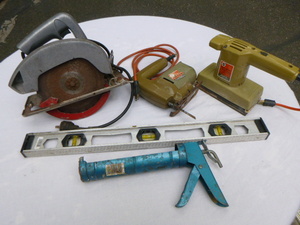 lot 135 image: Skill Saw, Jig Saw, Black & Decker Sander