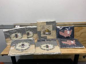 lot 48 image: Lot of Decorative Pillow Cases and Pillows