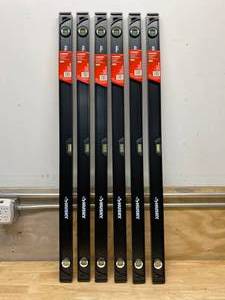 lot 51 image: HUSKY Lot of Six- 48 in. I-Beam Levels