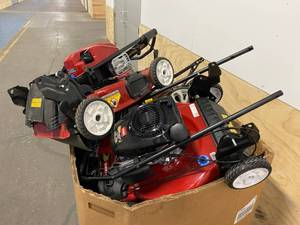 lot 102 image: TORO Lot of 7- Gas Lawn Mowers