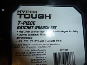 Two Ratchet Wrench Sets - Standard and Metric