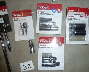 38 Socket Sets, Adapters and Extensions