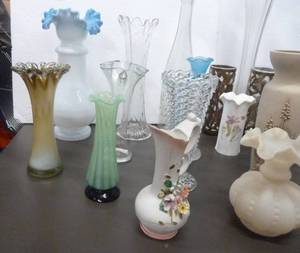 Large Group of Flower Vases