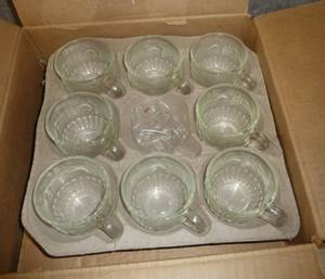 Vintage Punch Bowl Set for 8