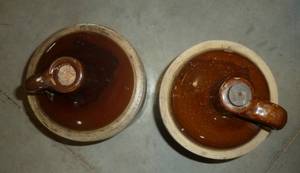 Two 1-Gallon Whiskey JugsCrocks