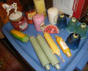 Lot of New Candle Holders