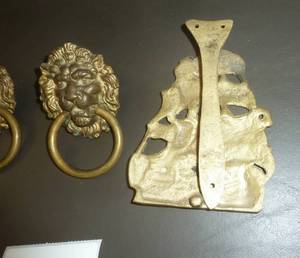 3 - Brass Door Knockers