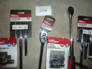 38 Extending Ratchet & Regular, Extension Bars and Sockets