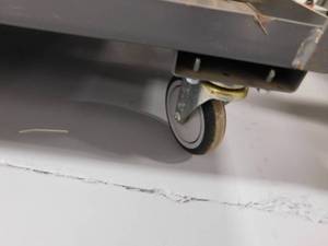 Rolling Metal Cart - 30 x 60 x 30(h)