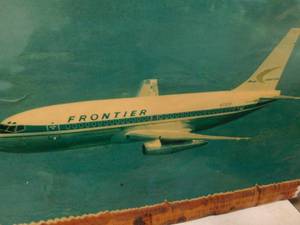 Vintage Frontier Airline Picture