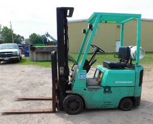 lot 6 image: 1987 Mitsubishi FGC15 Forklift