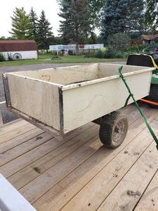 lot 26B image: Agri Fab Yard Trailer