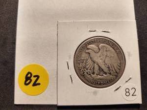 Walking Liberty Half Dollar - 1917 P