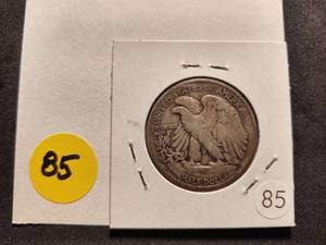 Walking Liberty Half Dollar - 1917 S Reverse