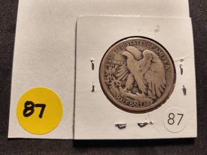 Walking Liberty Half Dollar - 1918 D