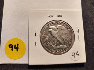 Walking Liberty Half Dollar - 1933 S XF