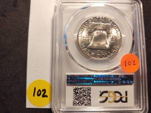 1954 S PCGS MS64 Franklin Half Dollar