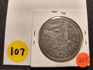 1880 CC Rev of 78 Morgan Dollar - XF