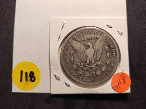1896 S Morgan Silver Dollar