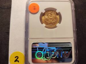 1881  $5 Dollar Gold Liberty NGC MS63
