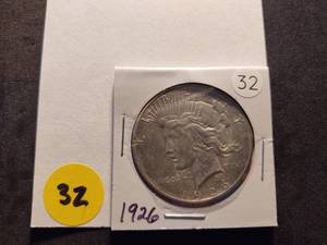 1926 Peace Dollar
