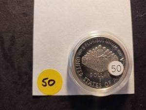 1987-S Constitution Proof Commemorative 90% Silver Dollar US Coin