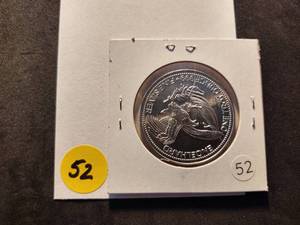 1984 1 Oz. BU Silver Engelhard Prospector