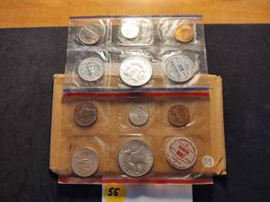 1960 P and D Ten Coin Mint Set