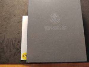 1991 U.S. Prestige Proof set with 90% Silver Dollar