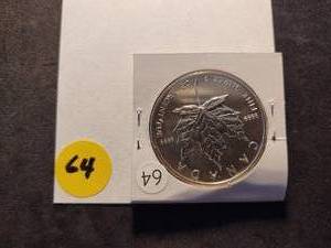 1989 .9999 1 Oz. BU Silver Canada Maple Leaf