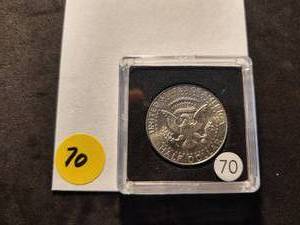 1964 BU 90% Silver Kennedy Half Dollar