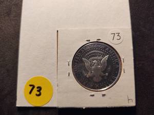 2001-S Proof DCAM 90% Silver Kennedy Half Dollar