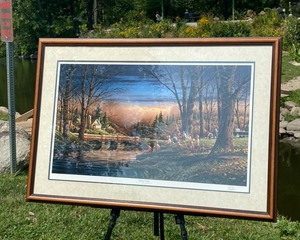 lot 267 image: SPRING FISHING by Terry Redlin