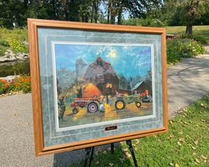 lot 262 image: REMATCH Tractor Pull Print by Dave Barnhouse