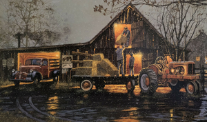 lot 268 image: LAST CHORE OF THE DAY Framed Print - Limited Edition