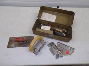 lot 56 image: Carpet Tools with Toolbox