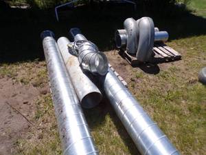 lot 45 image: 10 Spiral Duct Work with elbows